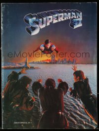 5f0473 SUPERMAN II souvenir program book 1981 Christopher Reeve, Terence Stamp, Gene Hackman!