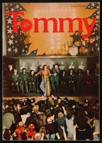 5f0481 TOMMY souvenir program book 1975 The Who, Roger Daltrey, rock & roll, different images!