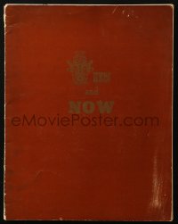 5g0062 THEN & NOW softcover book 1950s The Story of the Motion Picture, cool images & information!