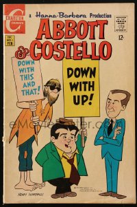 5g0590 ABBOTT & COSTELLO #1 comic book February 1968 Hanna-Barbera, Henry Scarpelli art, first issue!