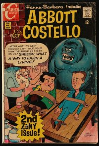 5g0596 ABBOTT & COSTELLO #2 comic book May 1968 Hanna-Barbera, Scarpelli art, second zany issue!