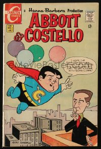 5g0600 ABBOTT & COSTELLO #3 comic book July 1968 Hanna-Barbera, Scarpelli Superman art, third issue!