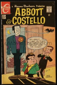 5g0603 ABBOTT & COSTELLO #4 comic book September 1968 Hanna-Barbera, Scarpelli Frankenstein art!