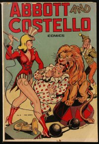 5g0602 ABBOTT & COSTELLO #4 comic book August 1948 great art by Lily Renee & Eric Peters!