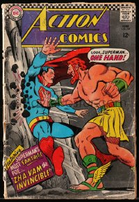 5g0561 ACTION COMICS #351 comic book June 1967 Superman's most fantastic foe Zha-Vam the Invincible!