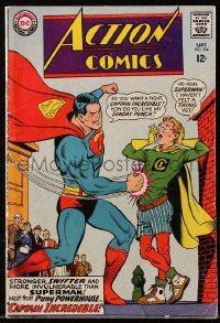 5g0562 ACTION COMICS #354 comic book September 1967 Superman vs puny powerhouse Captain Incredible!