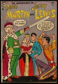 5g0436 DEAN MARTIN/JERRY LEWIS #14 comic book July 1954 The Adventures of Dean Martin and Jerry Lewis!