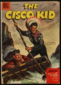 5g0429 CISCO KID #29 comic book October/December 1955 him and Pancho hunt down Two-Gun Tony!