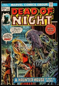 5g0435 DEAD OF NIGHT #1 comic book December 1973 A Haunted House is Not a Home, first issue!