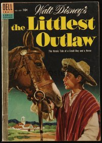 5g0492 LITTLEST OUTLAW #609 comic book 1954 Walt Disney's heroic tale of a small boy and a horse!