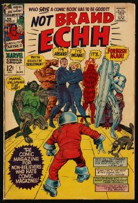 5g0508 NOT BRAND ECHH #1 comic book August 1967 for non-believers who hate comics, first issue!