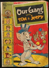 5g0618 OUR GANG #43 comic book February 1948 The Little Rascals with Tom & Jerry!