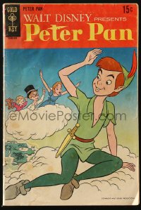 5g0514 PETER PAN fourth printing #1 comic book September 1963 Walt Disney, first issue!
