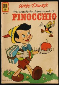 5g0515 PINOCCHIO #1203 comic book March 1962 Walt Disney, part of the Four Colors series II!