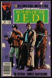 5g0527 RETURN OF THE JEDI #3 comic book December 1983 third in a four-issue limited series!