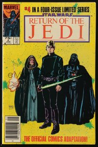 5g0528 RETURN OF THE JEDI #4 comic book January 1984 fourth in a four-issue limited series!