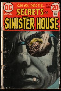 5g0531 SECRETS OF SINISTER HOUSE #9 comic book February 1973 DC Comics, cool Jack Sparling art