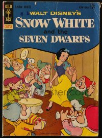 5g0532 SNOW WHITE & THE SEVEN DWARFS comic book 1963 Walt Disney's classic cartoon!