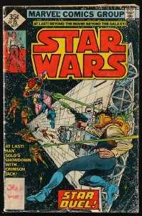 5g0537 STAR WARS #15 comic book September 1978 at least, Hal Solo's showdown with Crimson Jack!