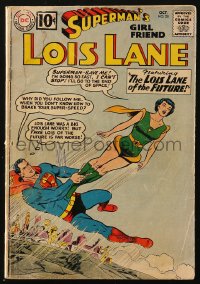 5g0493 LOIS LANE #28 comic book October 1961 Superman's Girl Friend, The Lois Lane of the Future!
