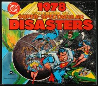 5g0129 DC COMICS calendar 1978 Calendar of Super-Spectacular Disasters, Dick Giordano art!