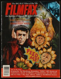 5g0033 FILMFAX magazine January/February 1987 Little Shop of Horrors art by Barara Fister-Liltz!