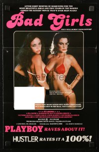 5g0652 BAD GIRLS pressbook 1981 David I. Frazer & Svetlana, different sexy images!