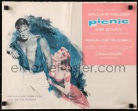 5g0890 PICNIC pressbook 1956 great artwork of William Holden & Kim Novak, directed by Joshua Logan!