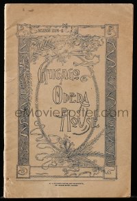 5g0073 LITTLE ROBINSON CRUSOE playbill 1895 Daniel Defoe's story starring Eddie Foy!