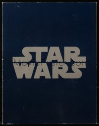 5g0081 STAR WARS screening program 1977 George Lucas classic sci-fi epic, title & full credits!
