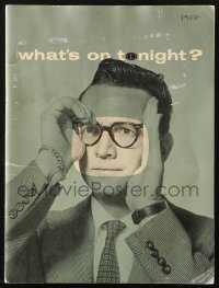 5g0275 TONIGHT promo brochure 1955 when Steve Allen was the host, filled with images, ultra rare!