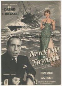 5g0296 CAINE MUTINY German sheet music 1954 Bogart, I Can't Believe That You are in Love With Me!
