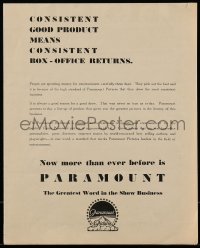 5g0116 PARAMOUNT PICTURES Australian trade ad 1930 Marx Bros in Animal Crackers, Spoilers & more!
