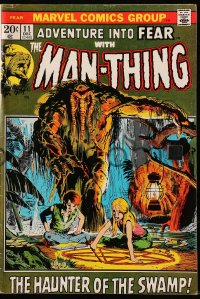 5g0447 FEAR #11 comic book December 1972 Marvel Comics, The Man-Thing, The Haunted of the Swamp!