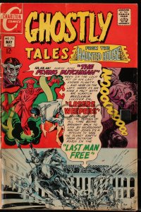 5g0459 GHOSTLY TALES #73 comic book May 1969 from the Haunted House, The Flying Dutchman!