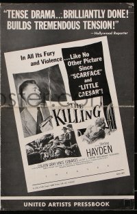 5g0809 KILLING pressbook 1956 Sterling Hayden, sexy Marie Windsor, directed by Stanley Kubrick