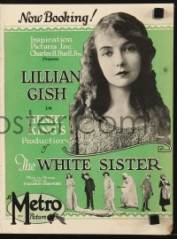 5g0119 WHITE SISTER trade ad 1923 Ronald Colman returns from the grave to love nun Lillian Gish!