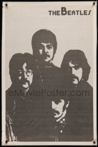 5h0570 BEATLES 28x42 commercial poster 1970s really different image of John, Paul, George & Ringo!