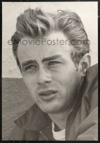 5h0587 JAMES DEAN 26x38 commercial poster 1980s great intense close-up portrait of the legend!