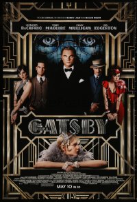 5h0917 GREAT GATSBY advance DS 1sh 2013 Leonardo DiCaprio, Carey Mulligan, Isla Fisher!