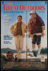 5h0919 GREAT OUTDOORS advance 1sh 1988 Dan Aykroyd, John Candy, magazine cover art!