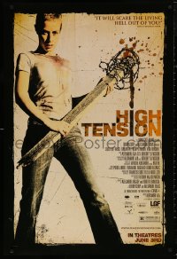 5h0932 HIGH TENSION advance DS 1sh 2003 Maiwenn, Philippe Nahon, sexy Cecille De France!