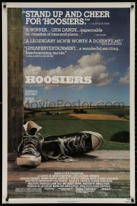 5h0934 HOOSIERS 1sh 1986 best basketball movie ever, Gene Hackman, Dennis Hopper!