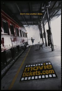 5h1017 MOVIETICKETS.COM DS 1sh 2014 internet ticket seller, train, don't miss another show!