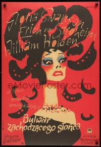 5h0308 SUNSET BOULEVARD commercial Polish 23x33 2020 different art of Gloria Swanson by Swierzy!