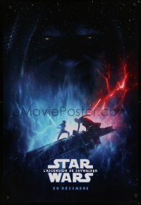 5h1085 RISE OF SKYWALKER int'l French language teaser DS 1sh 2019 Star Wars, 20 December!