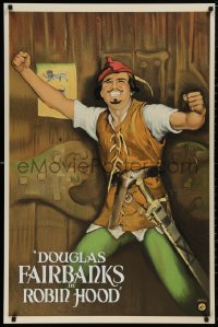 5h0291 ROBIN HOOD S2 poster 2001 cool art of Douglas Fairbanks as Robin Hood!