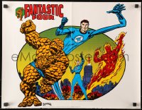 5h0687 FANTASTIC FOUR 16x21 special poster 1975 cool artwork of many characters!
