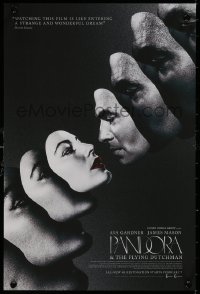 5h0549 PANDORA & THE FLYING DUTCHMAN mini poster R2019 James Mason & sexy Ava Gardner, different!