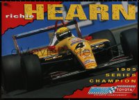 5h0748 RICHIE HEARN 2-sided 20x28 special poster 1995 the Toyota Atlantic championship winner!